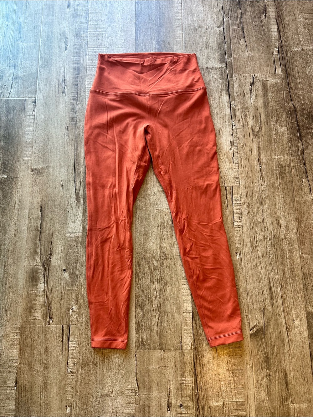 Lululemon Rust Super High-Waist Leggings Size 10